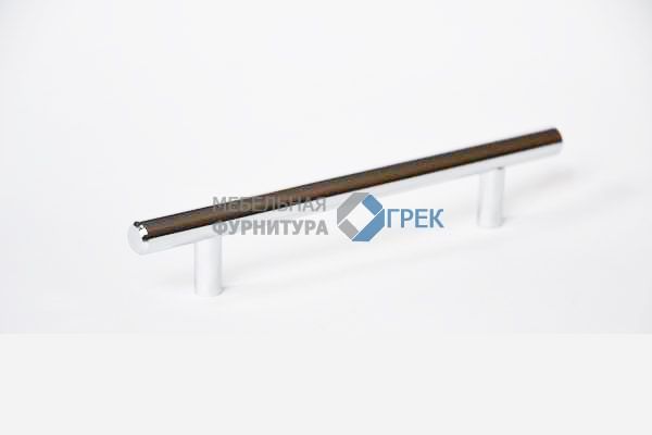 ручка рейлинг 160mm d10mm матовый хром