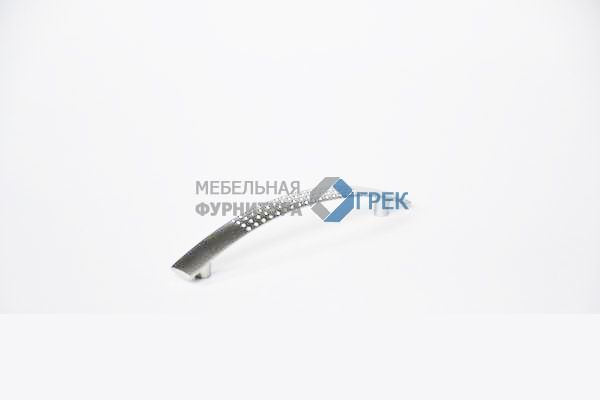 ручка скоба с перфорацией 96mm хром